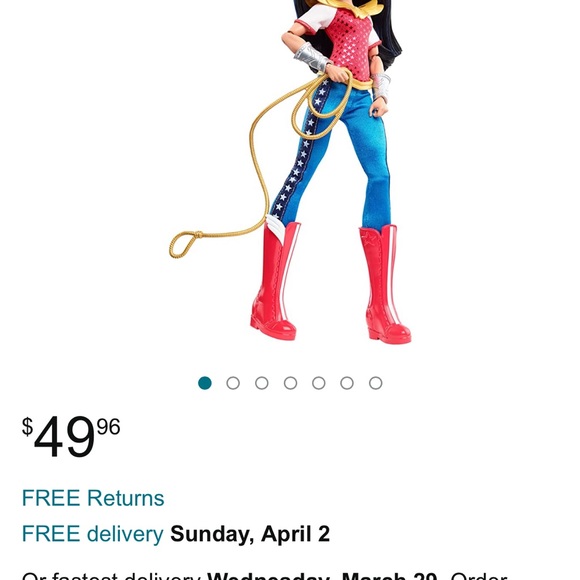 DC Comics Wonder Woman and Supergirl Dolls - Picture 9 of 9